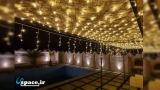 نمای استخر هتل بالی شهرستان خور وبیابانک- روستای مصر -استان اصفهان